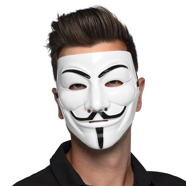White Protest Face Mask - image 1
