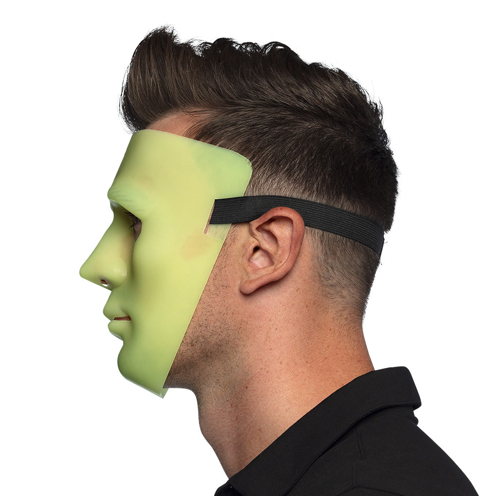 Glow in the Dark Theatre Mime Face Mask - image 4