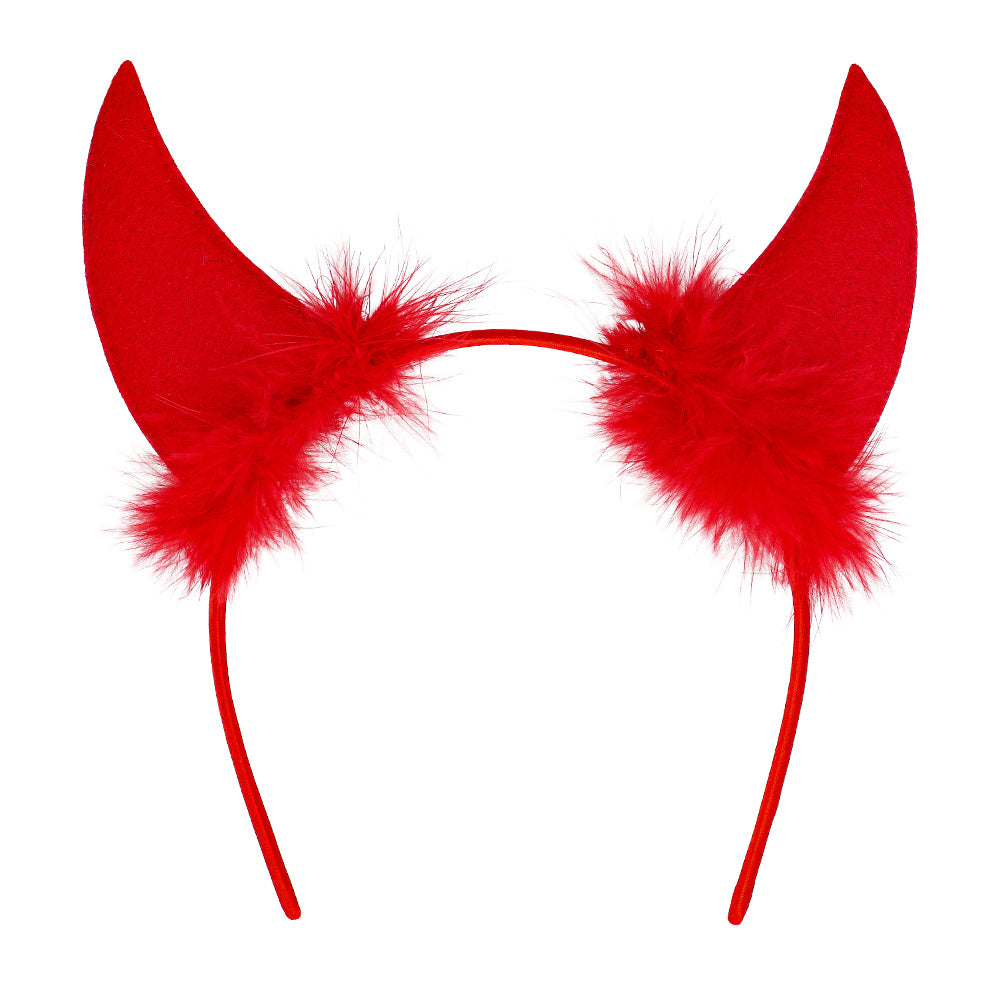 Red Demon Devil Horns Tiara - image 3