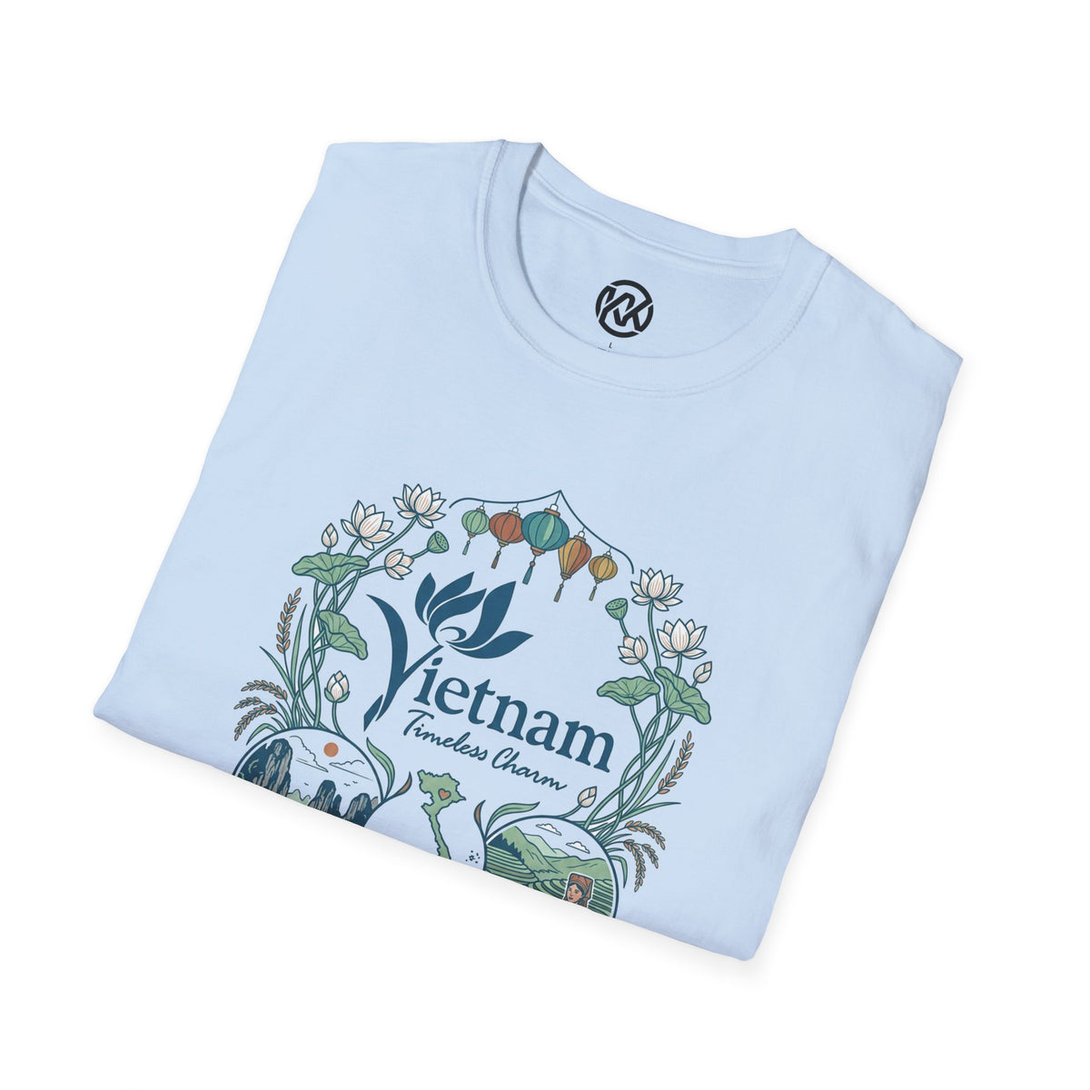 Vietnam Travel T-Shirt — 'A Land of Wonder' Vintage Scenic Tee - image 11