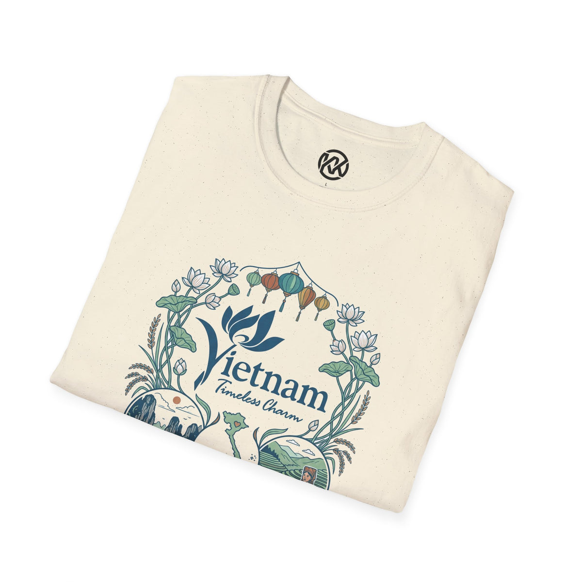 Vietnam Travel T-Shirt — 'A Land of Wonder' Vintage Scenic Tee - image 9
