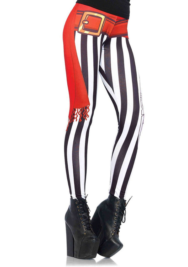 Swashbuckler Stripey Pirate Leggings