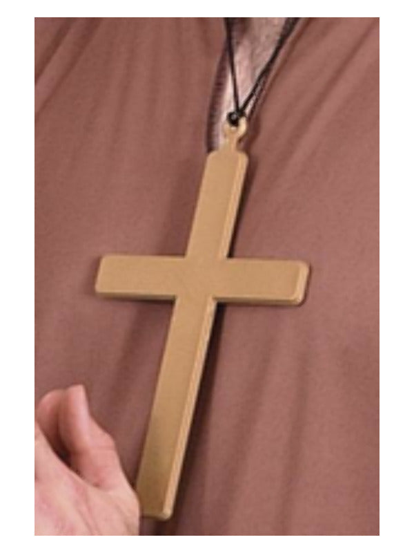 Gold PVC Monks Cross