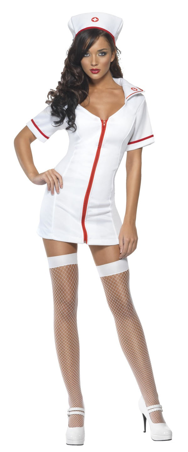 Fever No Nonsense Nurse Costume - image 1