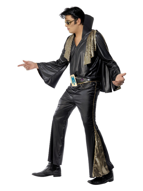 Black and Gold Elvis Costume - image 3