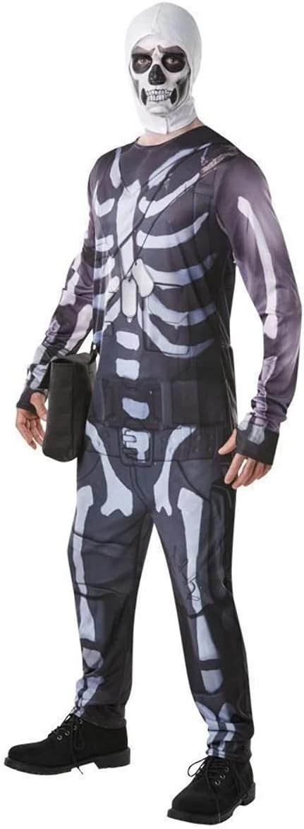 Fortnite Skull Trooper Adult Costume - image 1