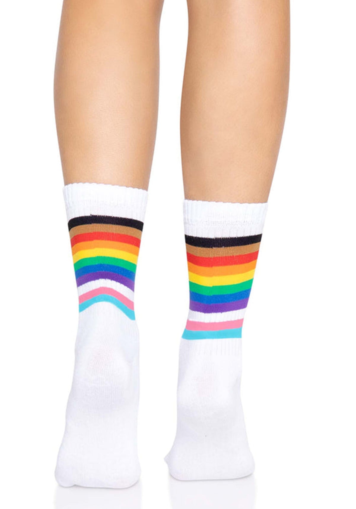 Pride Crew Socks Rainbow - image 5