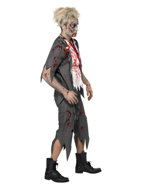 Zombie Schoolboy Adult Costume - image 4