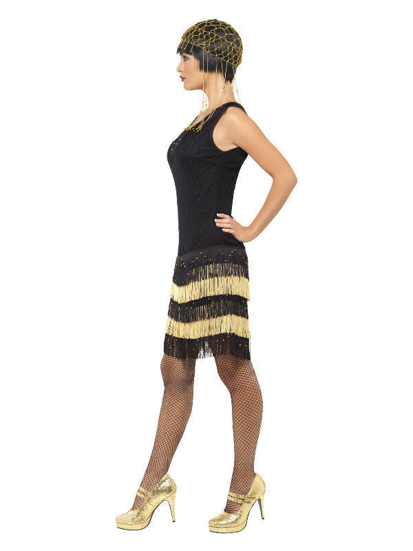 1920s Fringed Flapper Costume - image 3