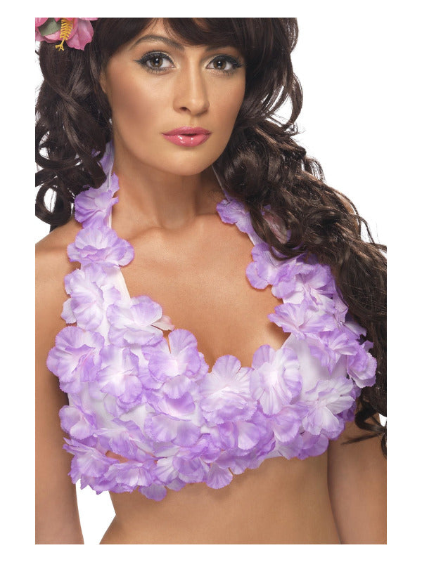 Hawaiian Flower Halterneck Top