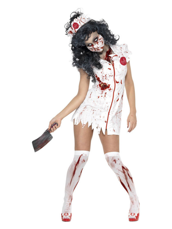 Zombie Female Nurse Costume - image 1