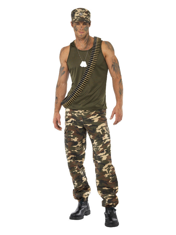 Deluxe Khaki Camo Costume - image 1