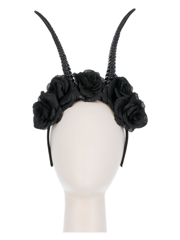 Demon Horn Flower Headband - image 2