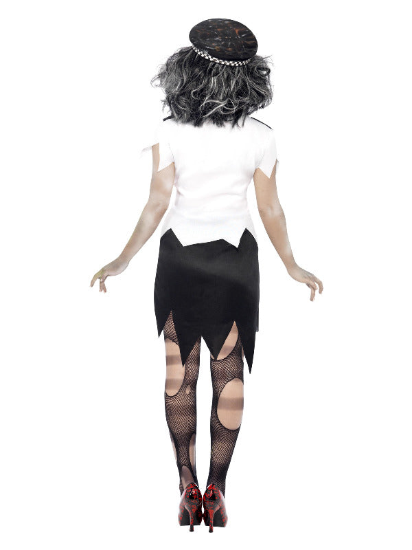 Zombie Police Woman Costume - image 3