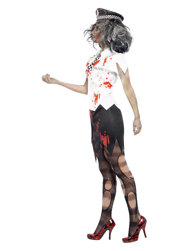 Zombie Police Woman Costume - image 4