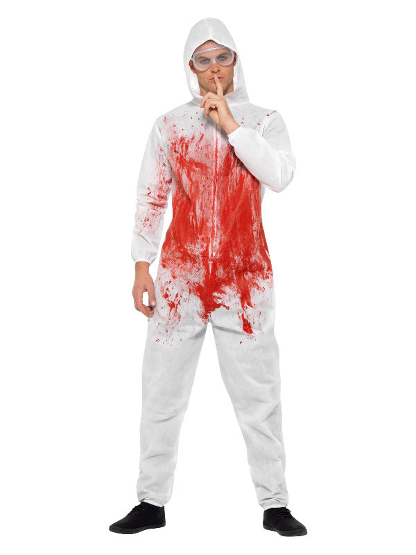 Bloody Forensic Overall Costume - image 1