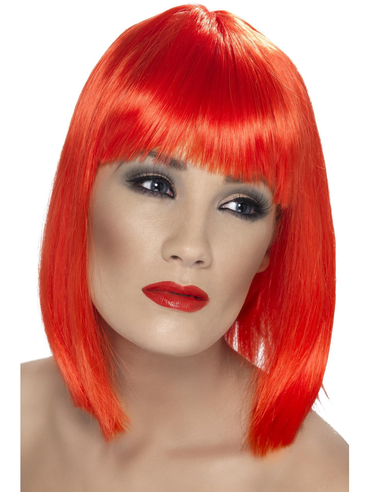 Glam Wig, Neon Red