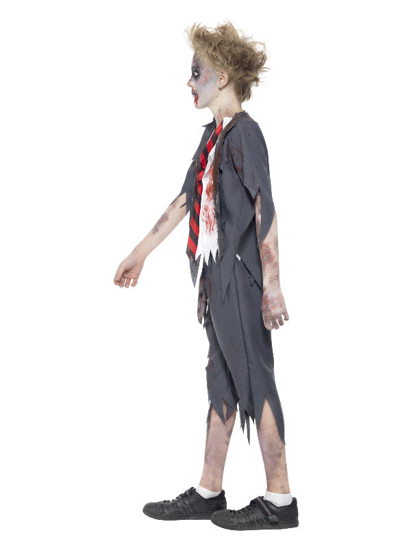 Zombie School Boy Costume Child - image 4