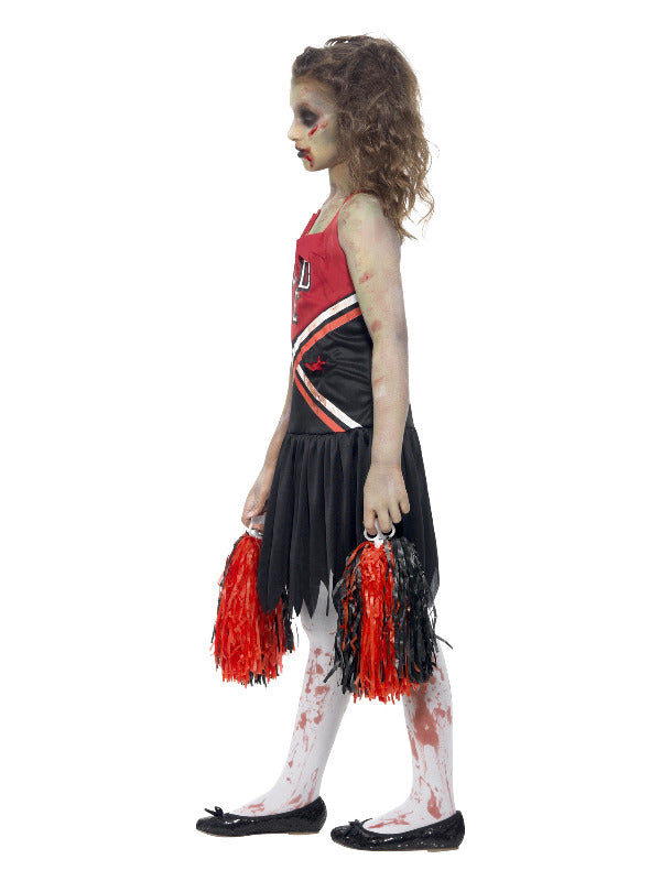 Zombie Cheerleader Costume Child - image 4