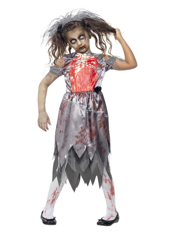Zombie Bride Childs Costume - image 4