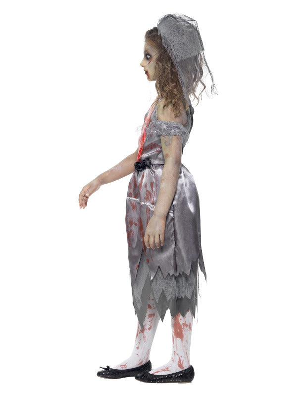Zombie Bride Childs Costume - image 3