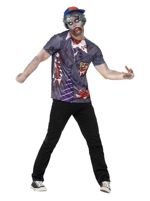 Zombie School Boy T-shirt - image 2