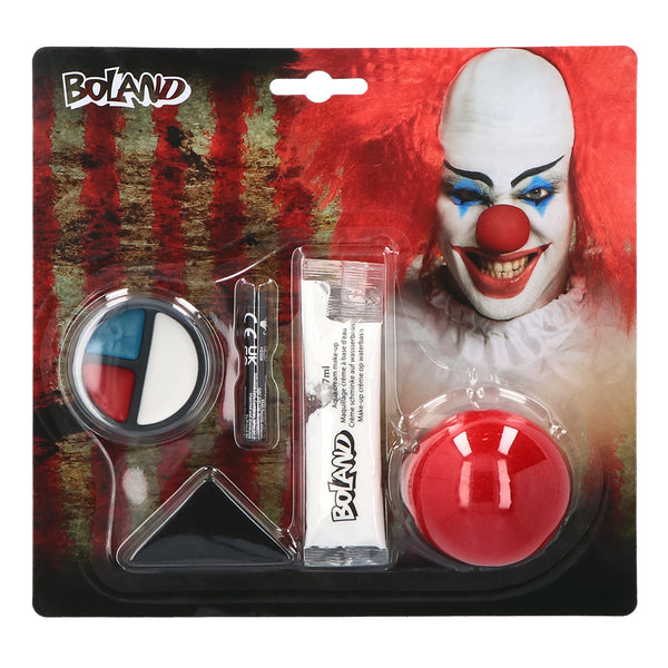 Horror Clown Face Paint Kit - image 1