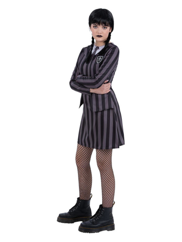 Black Gothic School Uniform Costume Child - image 3