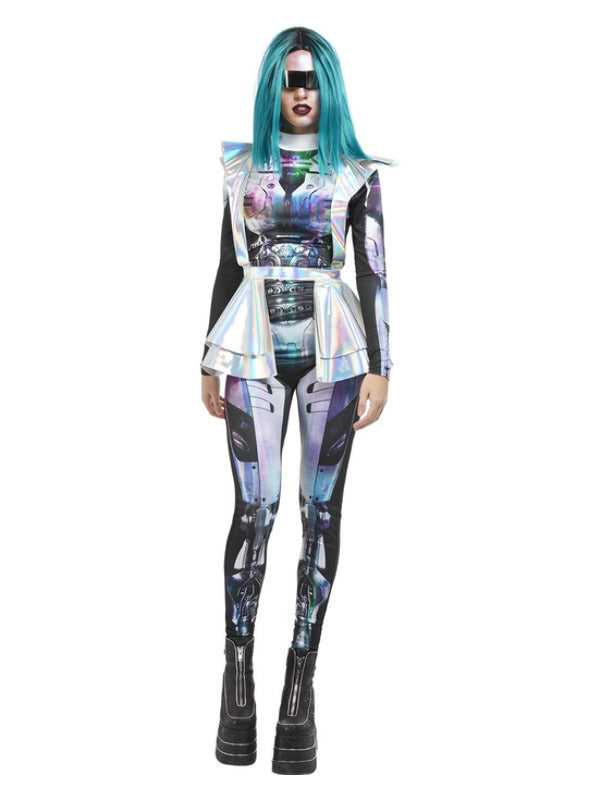 Metallic Space Alen Costume - image 1