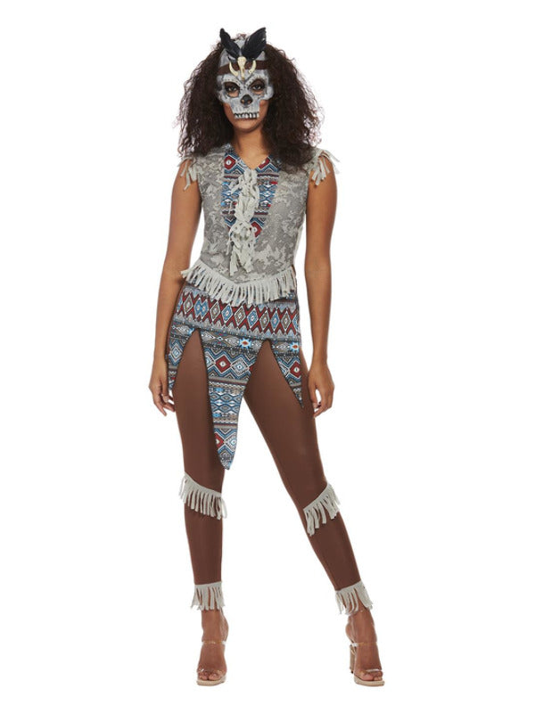 Dark Native Warrior Costume - image 1