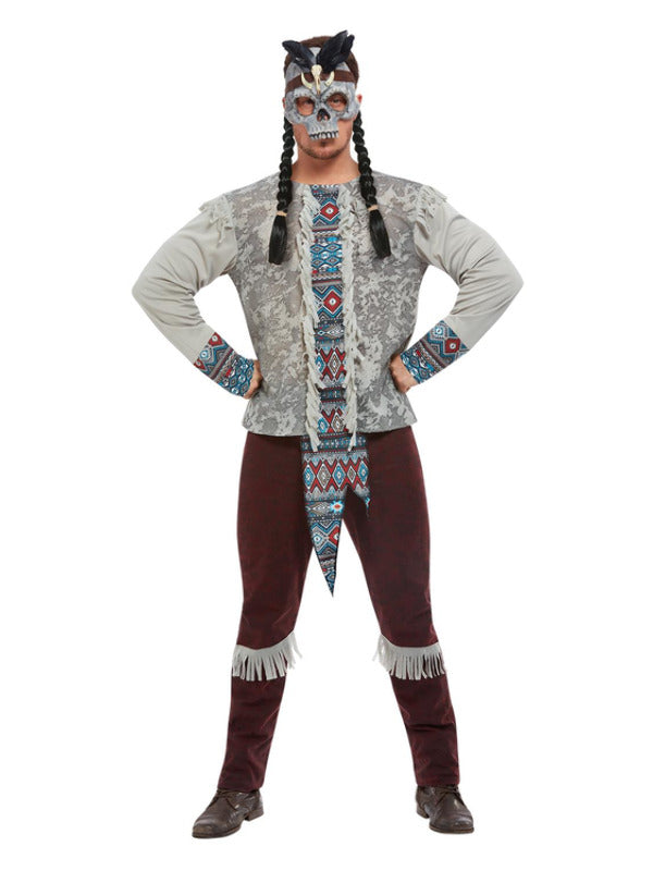Dark Native Spirit Warrior Costume - image 1