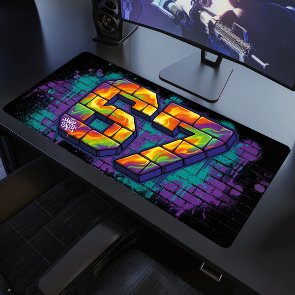 67 Six Seven Desk Pad Mouse Mat 90x40cm - image 1