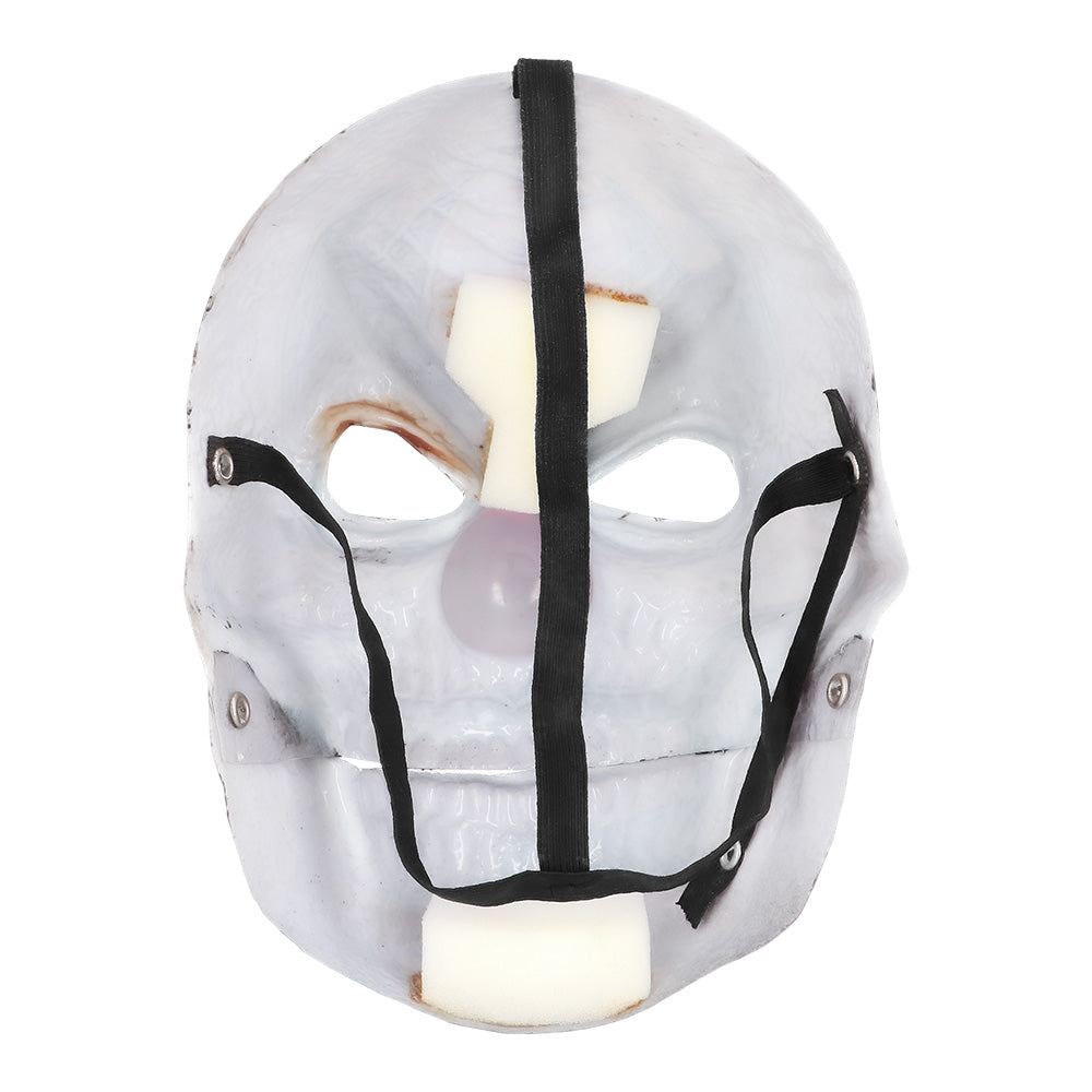 Horrible Clown Face Mask with Movable Jaw - image 7
