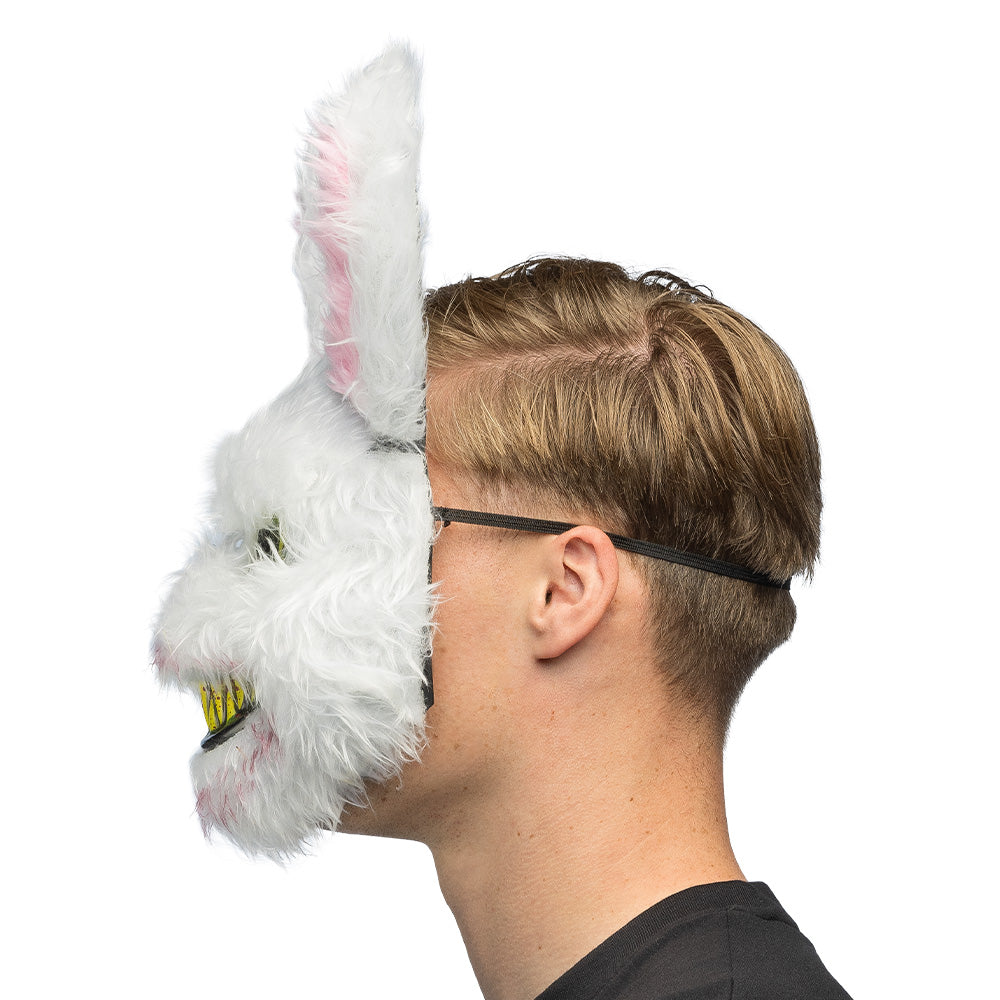 Crazy Rabbit Plush Mask - image 3