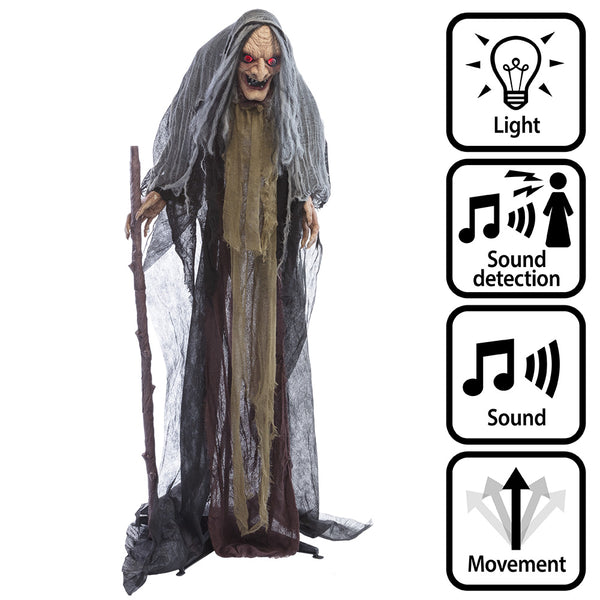 Orenda Witch Standing Decoration 160cm - image 1