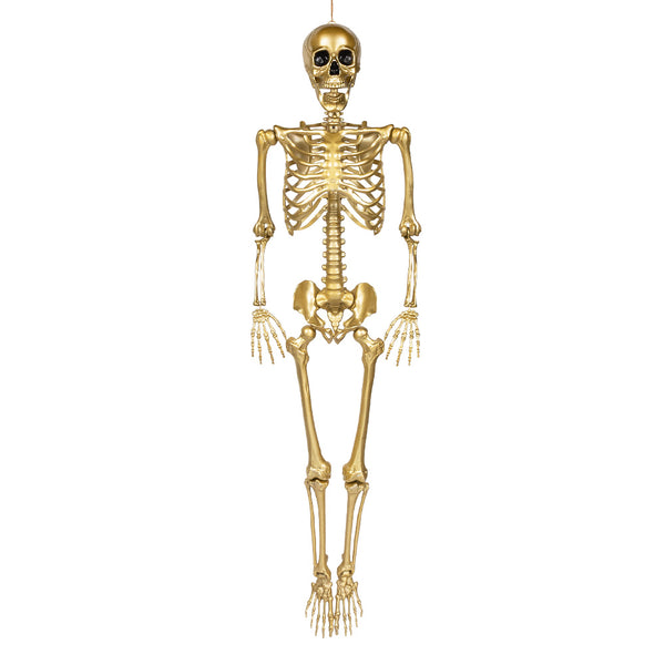 Gold Skeleton Hanging Decoration 160cm - image 1