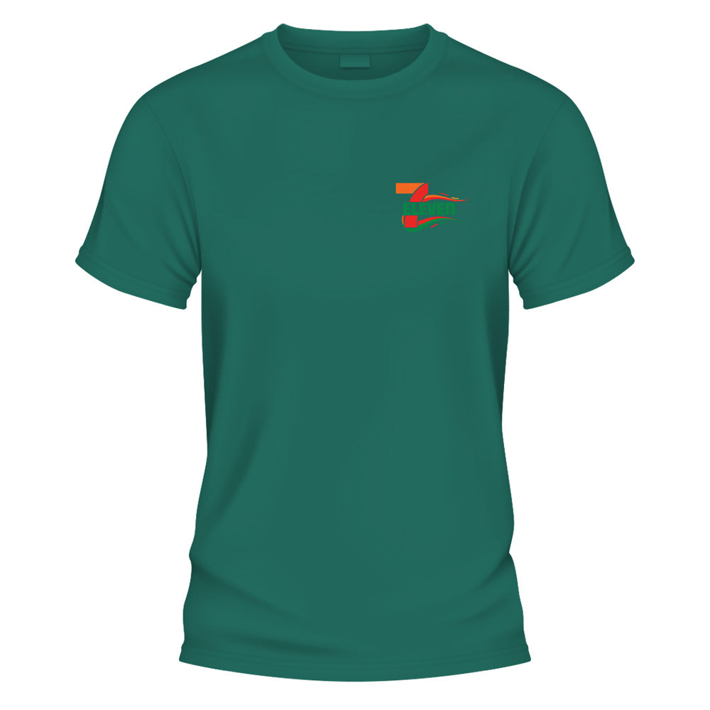 7-Eleven Swoosh Chest Logo T-Shirt - image 5