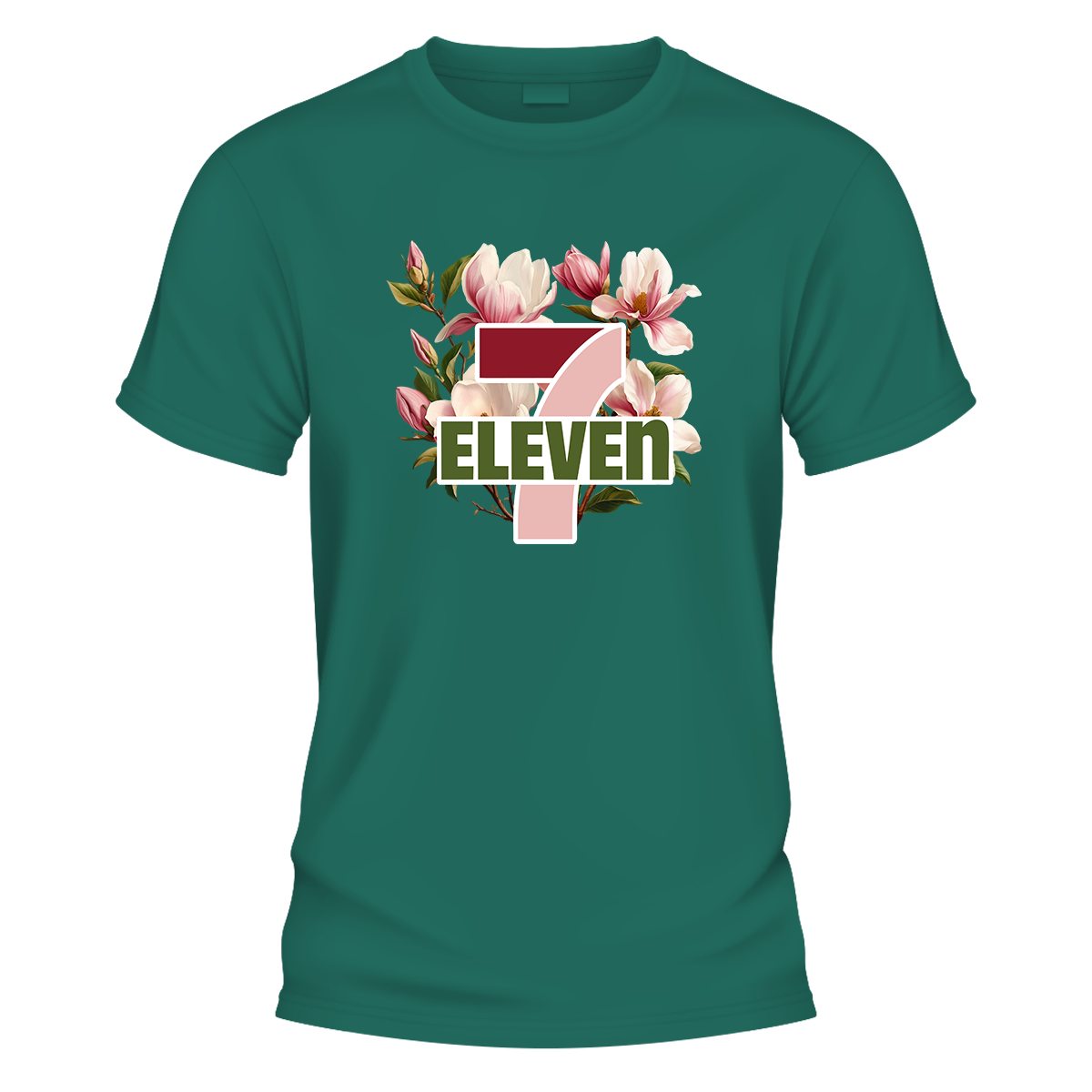 7-Eleven Floral Full Logo T-Shirt – Vintage Meets Botanica - image 5