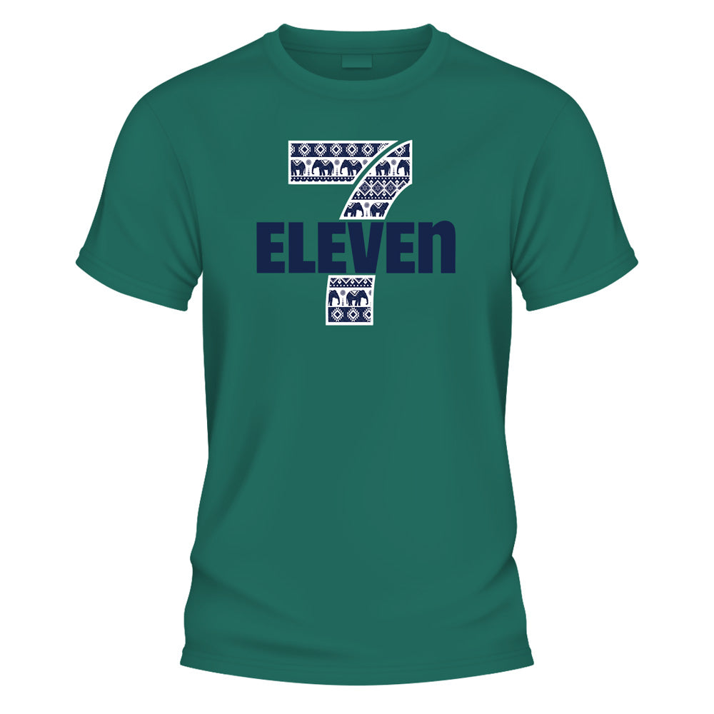 7 Eleven Elephant Print Logo Tshirt - image 7
