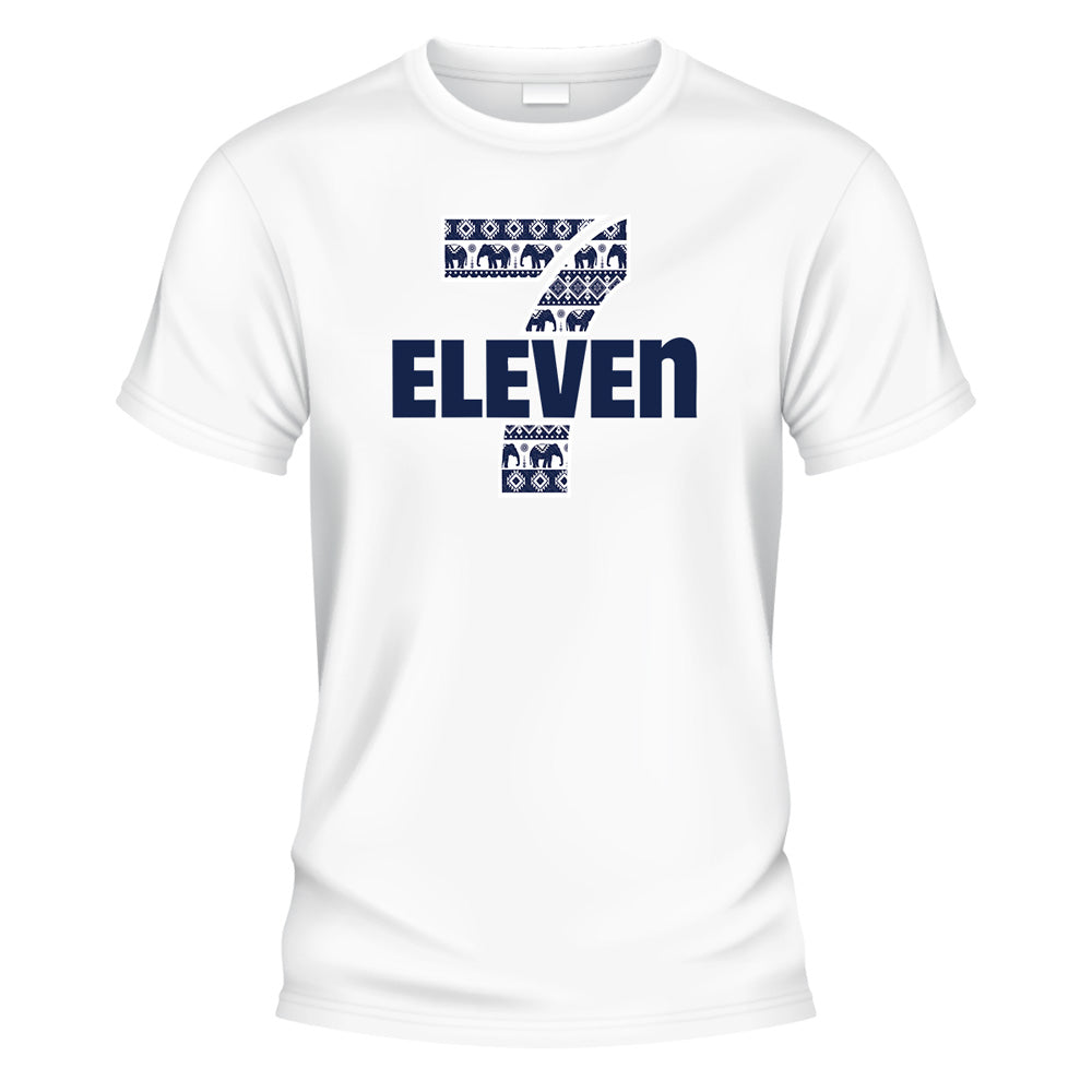 7 Eleven Elephant Print Logo Tshirt - image 3