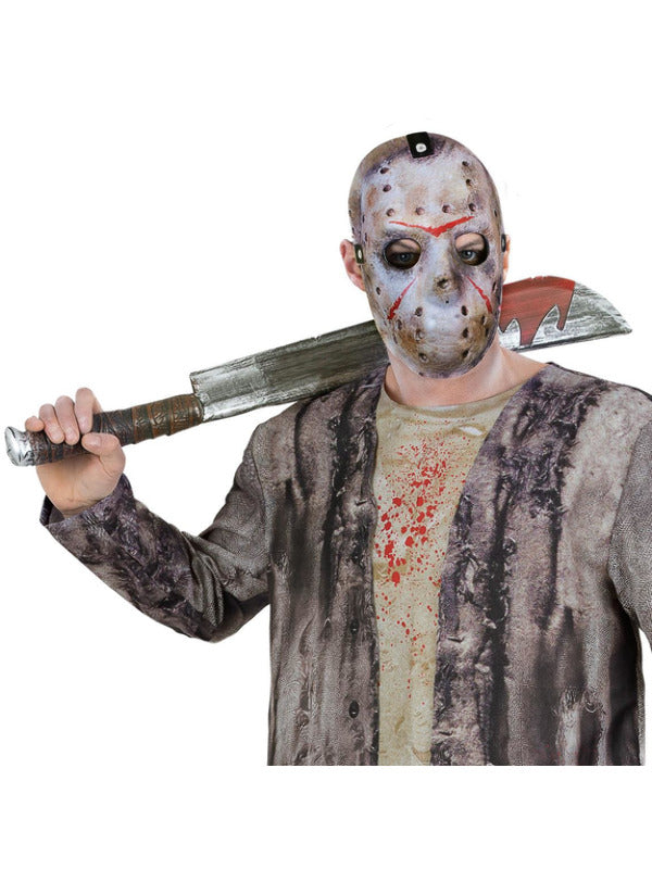 Friday the 13th, Jason Voorhees Machete and Mask Kit - image 2