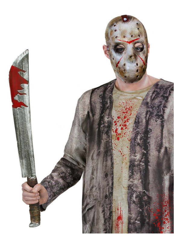 Friday the 13th, Jason Voorhees Machete and Mask Kit - image 1