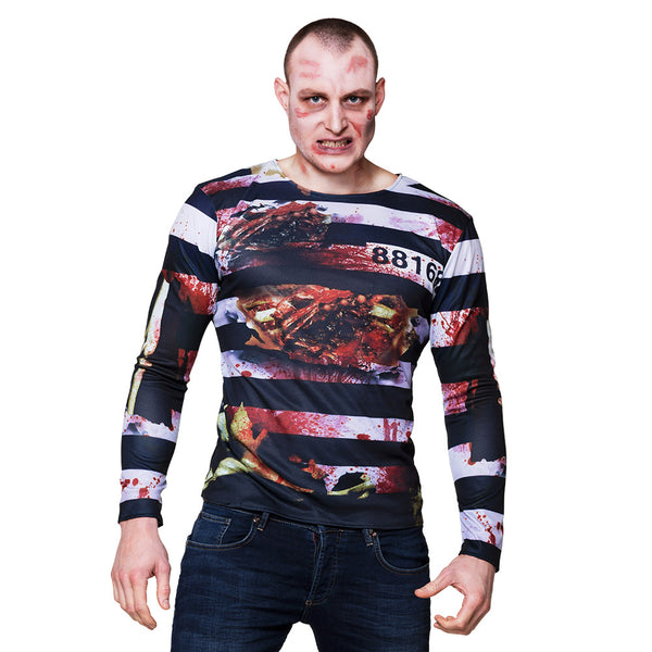 Photoreaistic Zombie Prisoner Shirt