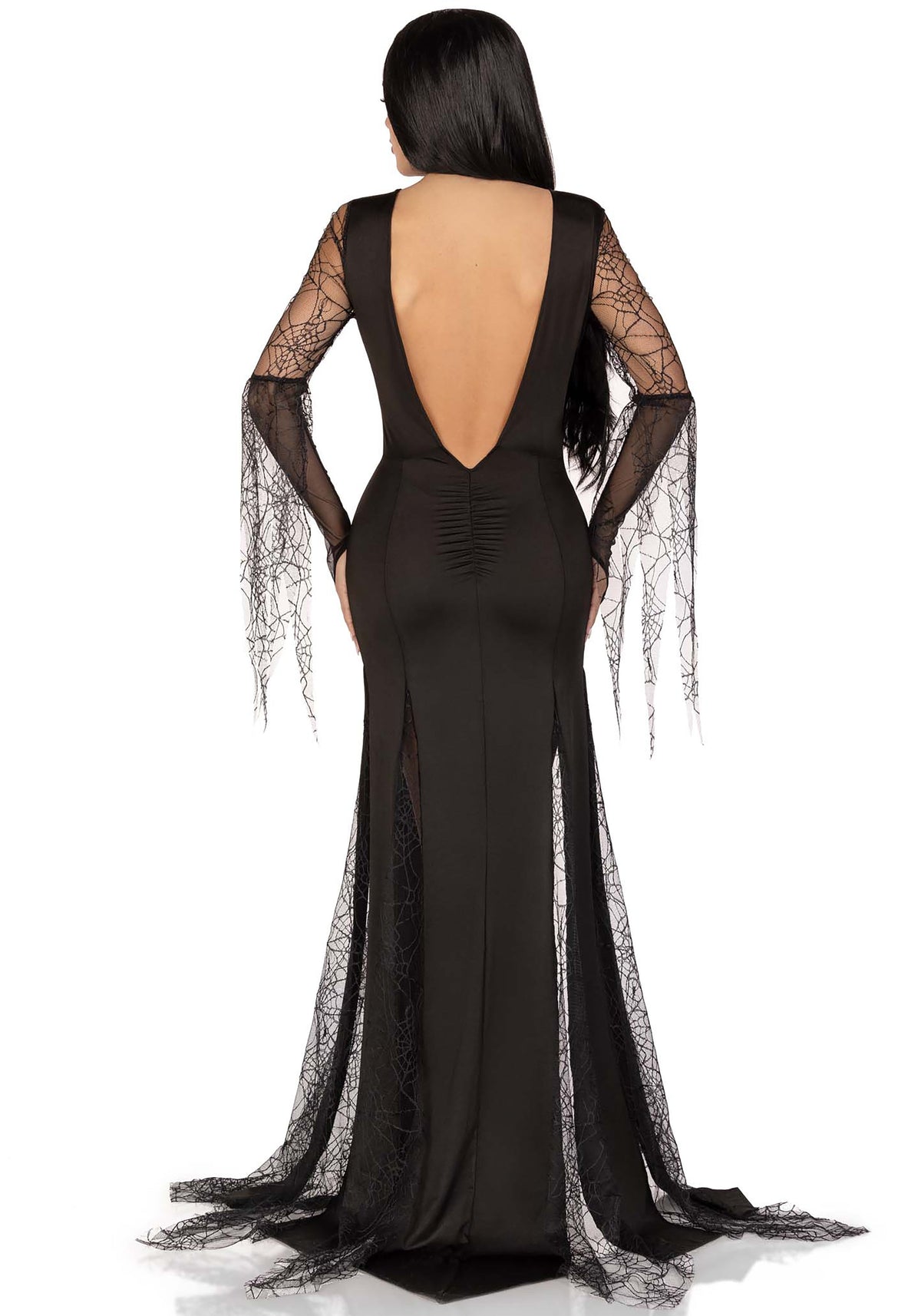 Sexy Spooky Morticia Dress Costume - image 4