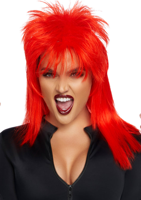 Unisex Rockstar Wig Red - image 1