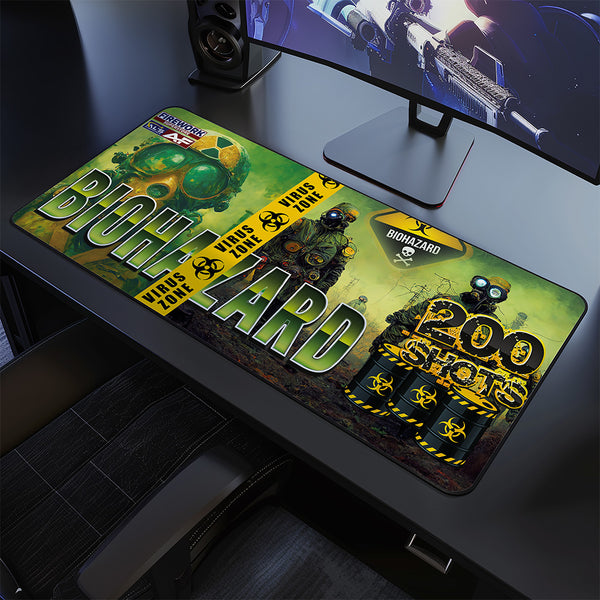 Biohazard Desk Pad Mouse Mat 90x40cm - image 1