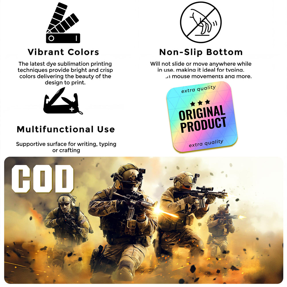 Call of Duty Desk Pad Mouse Mat v2 90x40cm - image 6