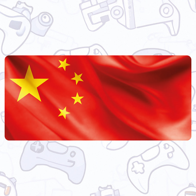 Chinese Flag Desk Pad Mouse Mat 90x40cm - image 2