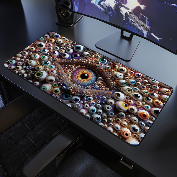 The Eyes Have It Desk Pad Mouse Mat 90x40cm - image 1
