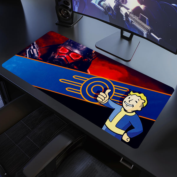 Fallout Vault Boy Desk Pad Mouse Mat v2 90x40cm - image 1